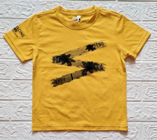 Yellow Graphic Tee