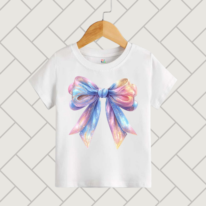 Multi Color Bow T-Shirt