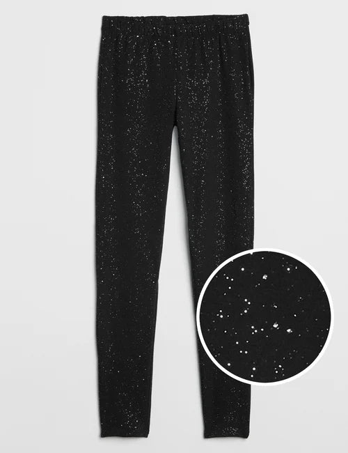Black Sparkle Tights