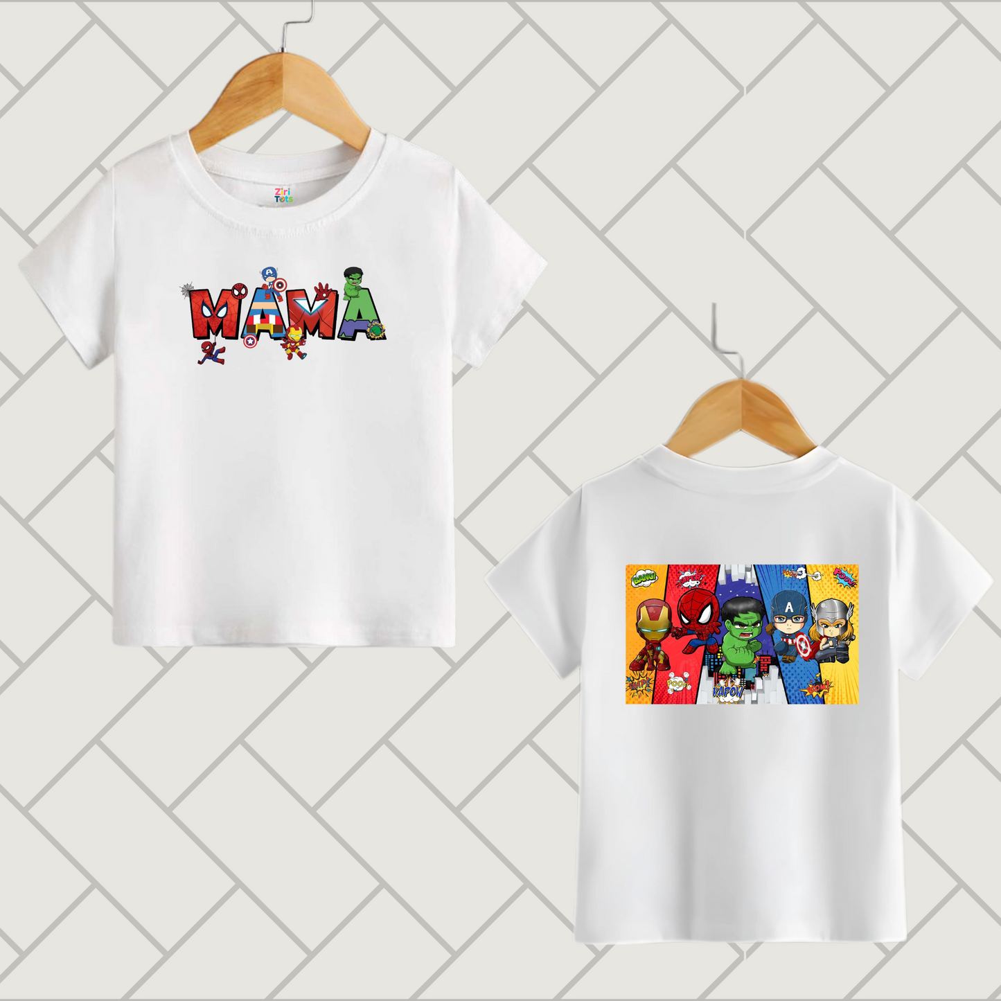 Superhero Mama Kids T-Shirt