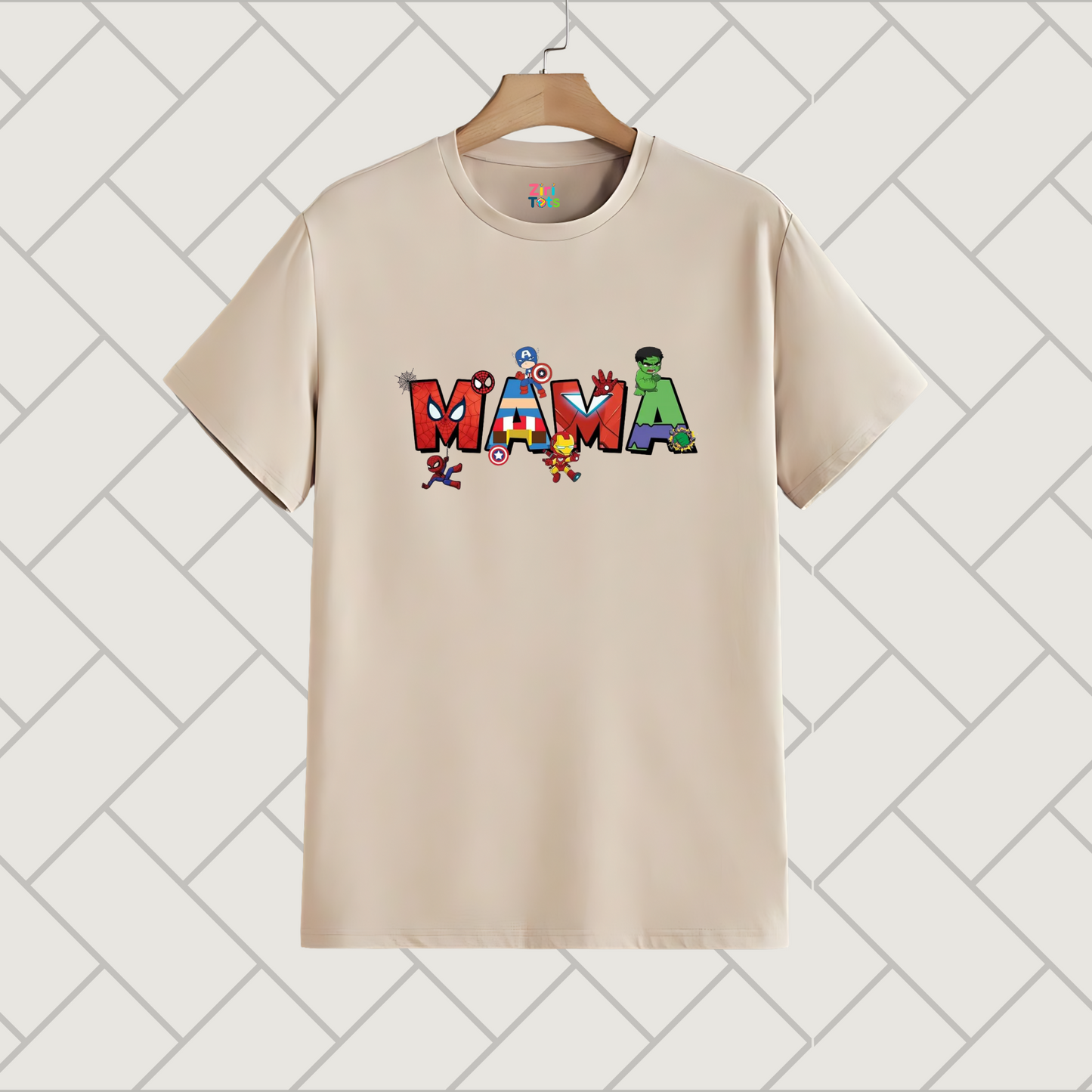Superhero Mama Kids T-Shirt