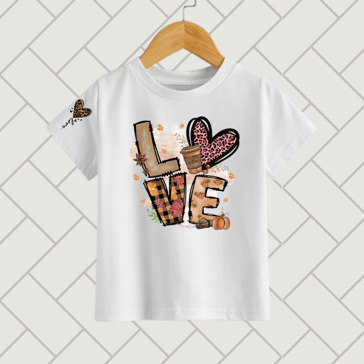 Autumn LOVE Graphic T-Shirt
