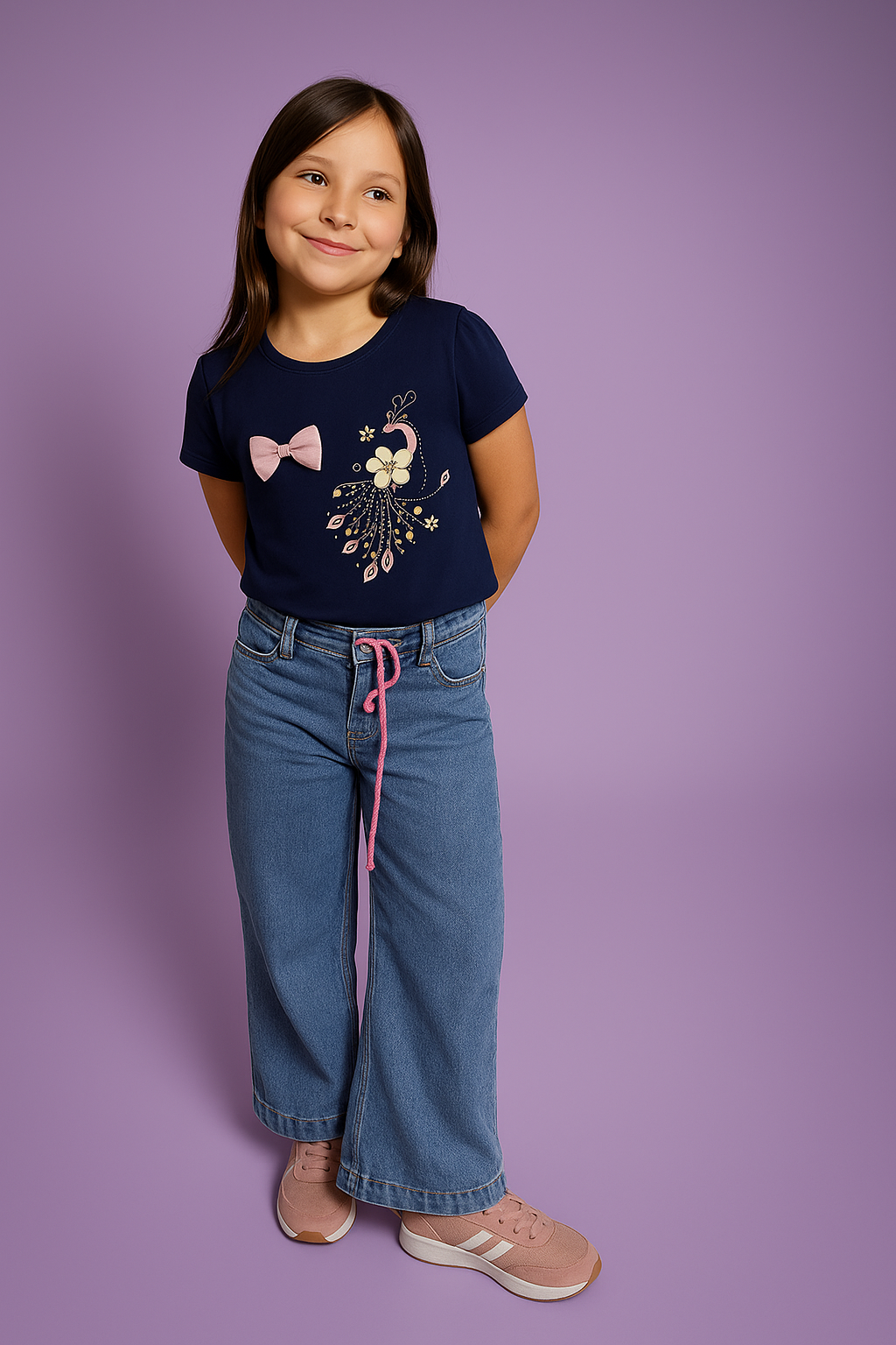 Peacock Elegance Top