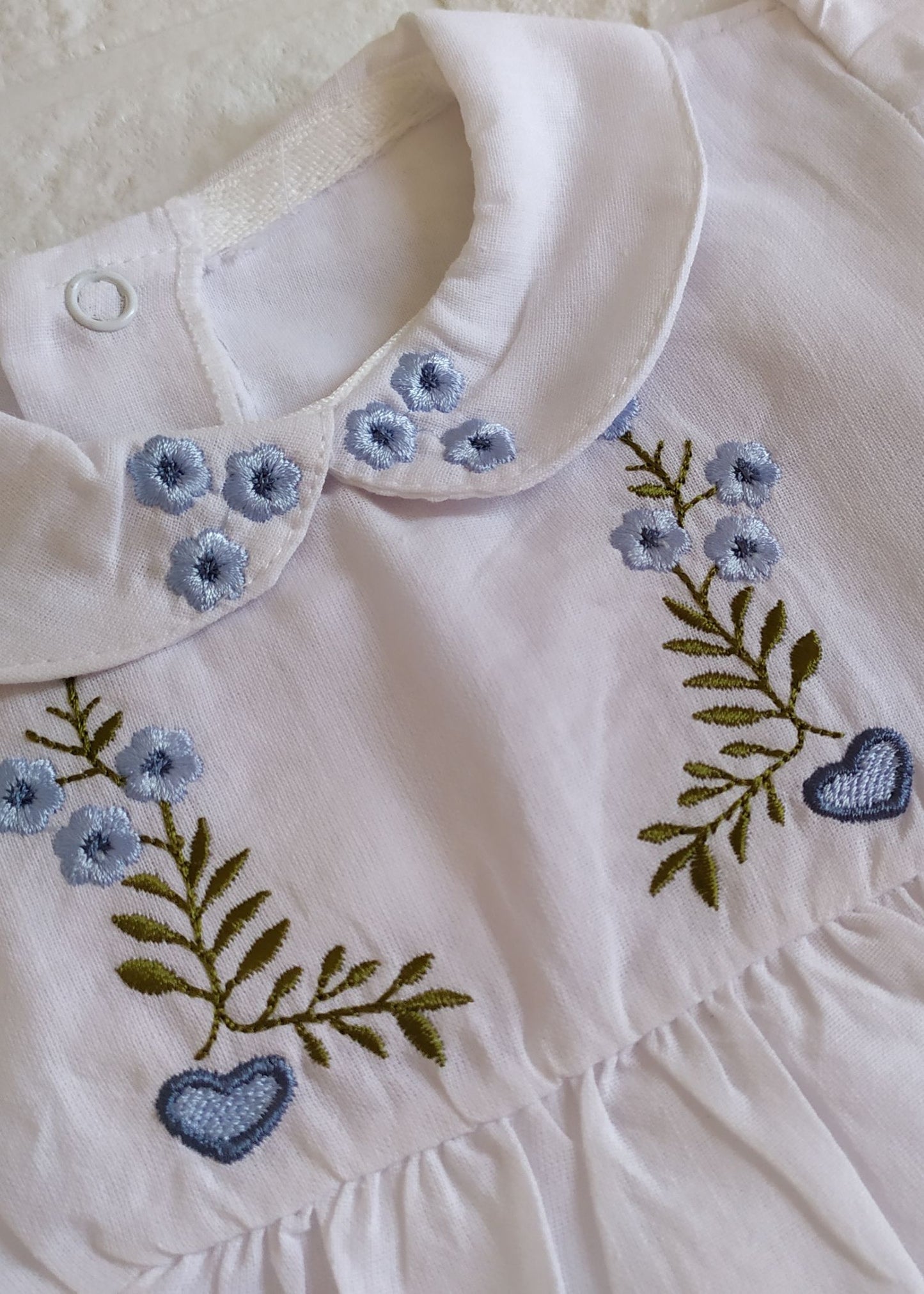Denim Floral Delight