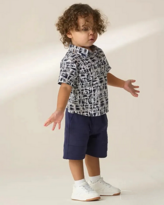 Urban Grid Shirt